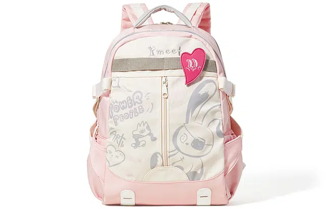 音魅 涂鸦双肩包大容量书包初高中生大学生电脑包背包女