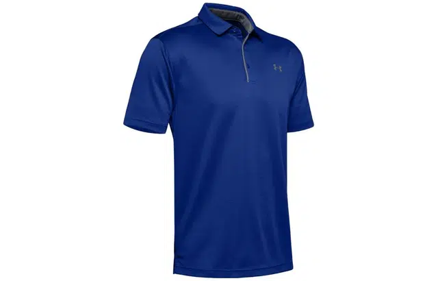 Under Armour Logo Polo Blue