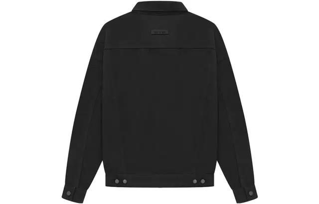 Fear of God Essentials Denim Jacket Jet Black