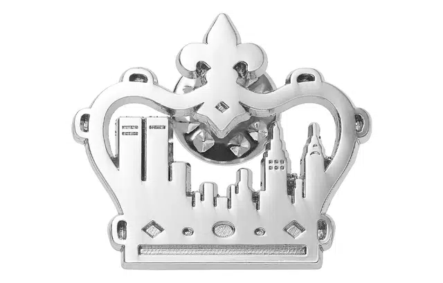Supreme King of New York Pin