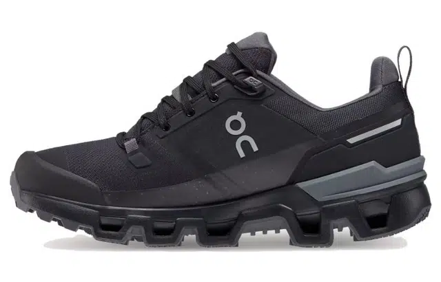 On Cloudwander Waterproof Black Grey
