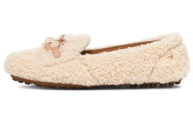 UGG Cozy Wool Slip-On Natural White