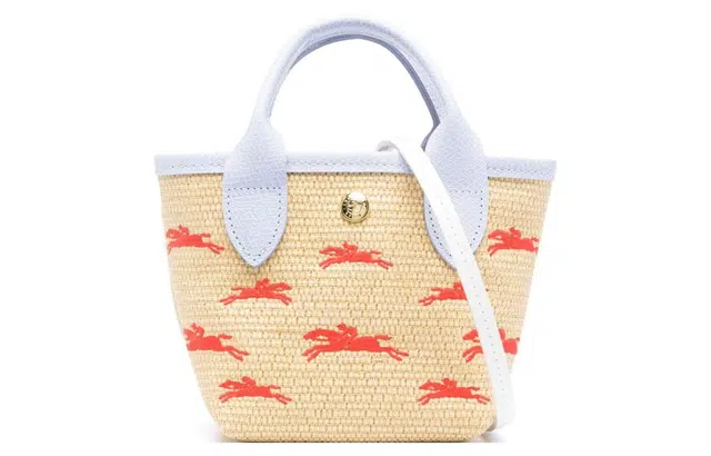 LONGCHAMP Le Panier Pliage Logo Tote