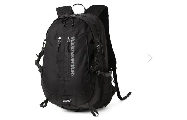 Thisisneverthat Logo Backpack Black