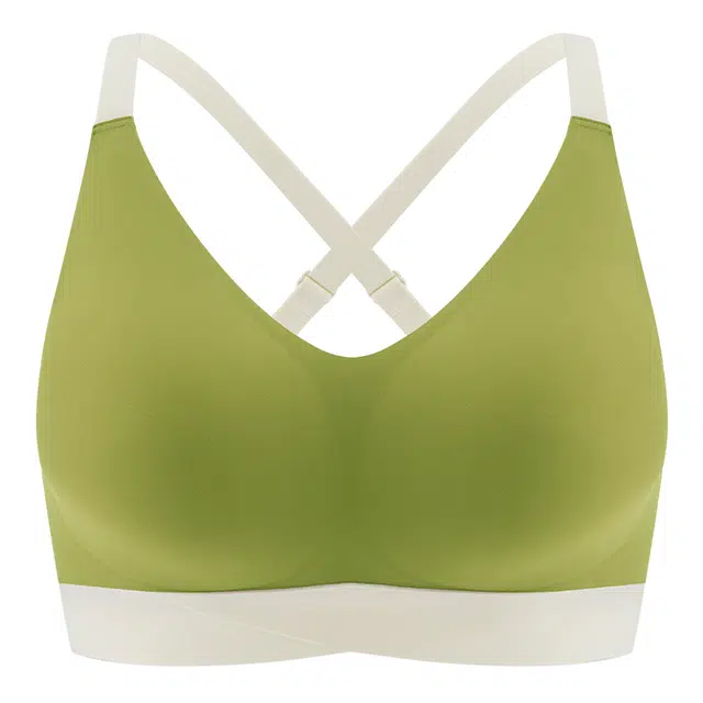 安娜蜜语 超薄无痕果冻条收副乳调整型文胸