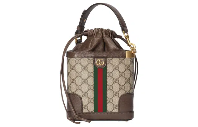 Gucci Bucket Bag Beige/Ebony