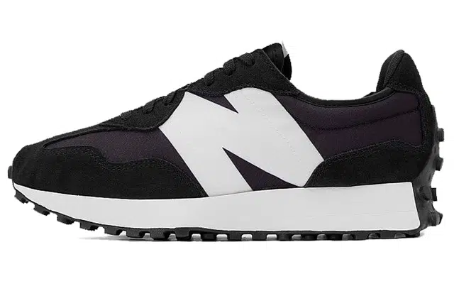 New Balance 327 Black White