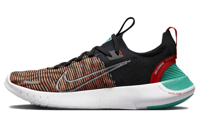 Nike Free RN Next Nature Black Green Red