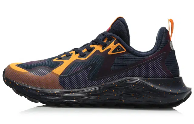 LiNing Cloud Running Shoes Blue Red