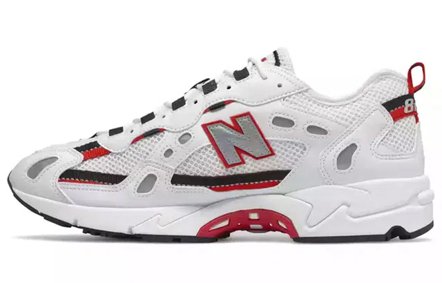 New Balance 827 White Black Red