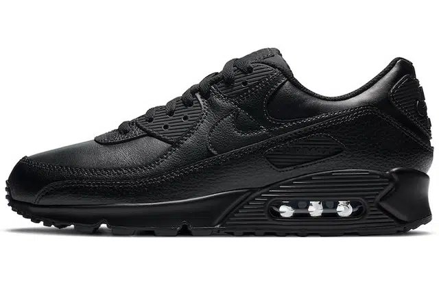 Nike Air Max 90 Leather "Triple Black"