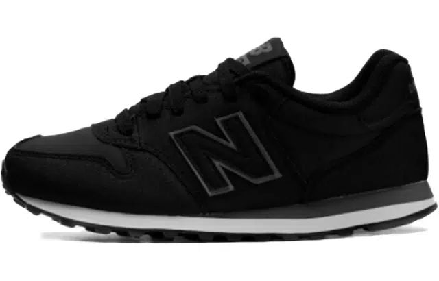 New Balance 500 Low Black B Width