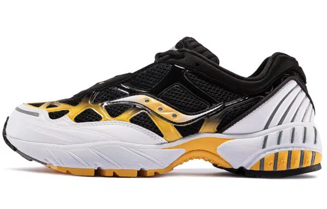Saucony Excursion White Black Yellow