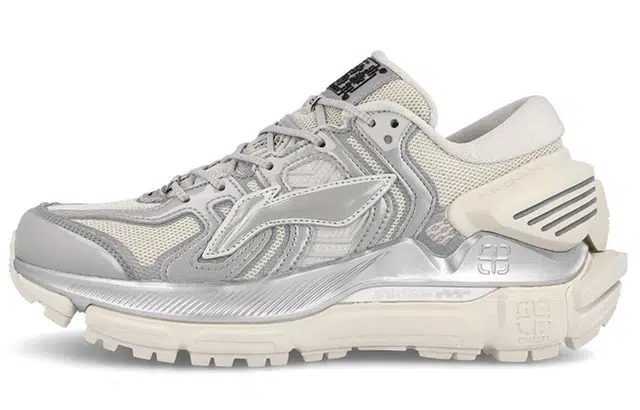 中国李宁 夸父 稳定 低帮 跑步鞋 男款 银杏 巴黎时装周