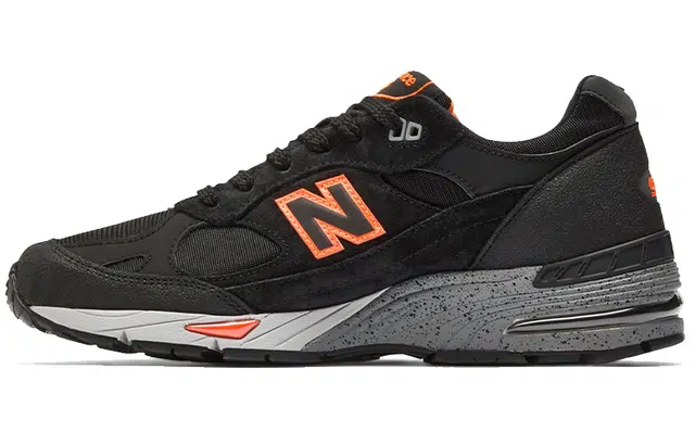 New Balance 991 Black Orange