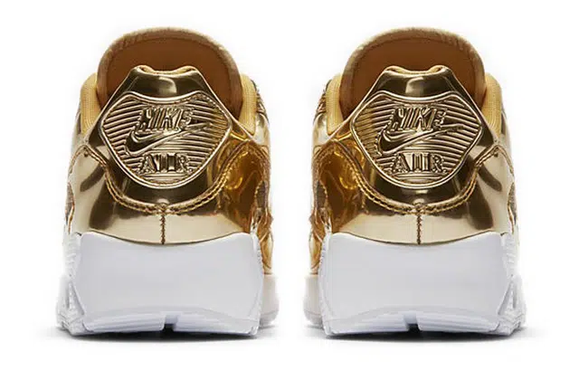 Nike Air Max 90 sp "metallic gold"