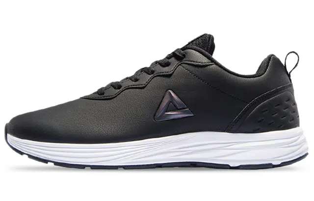 匹克 防滑耐磨 低帮 跑步鞋 男款 黑