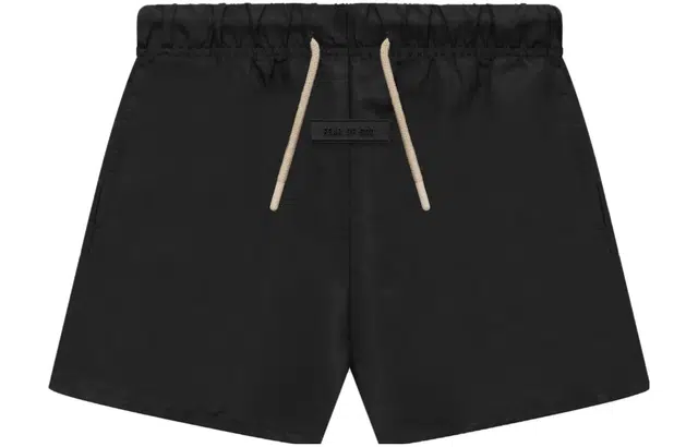 Fear of God Essentials The Black Collection SS23 Running Short Jet Black