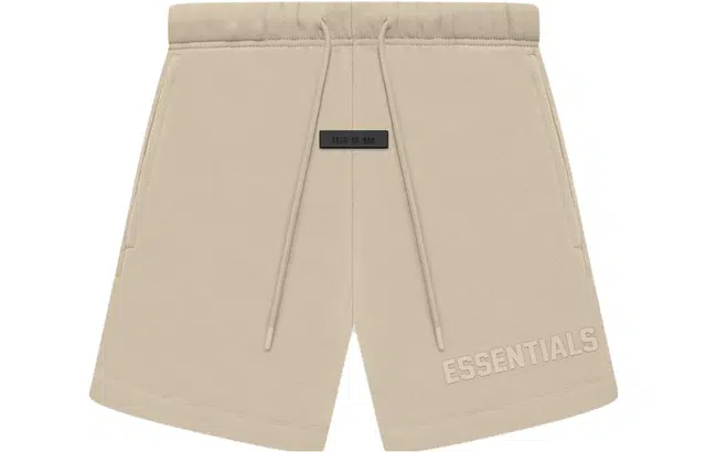 Fear of God Essentials SS23 The Dusty Beige Collection Essentials Sweatshort Dusty Beige