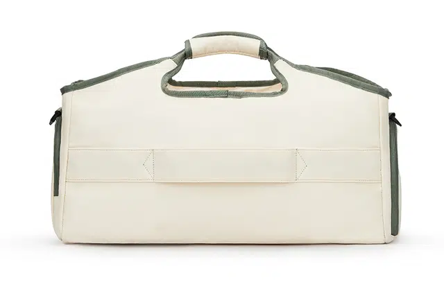 Qingqizhe Travel Gym Bag Beige