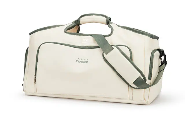 Qingqizhe Travel Gym Bag Beige