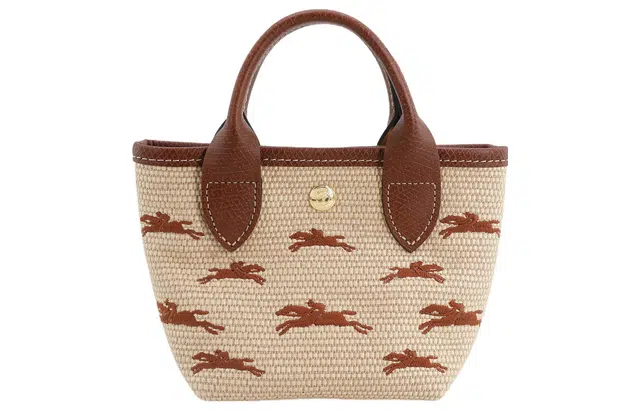 LONGCHAMP Le Panier Pliage Logo