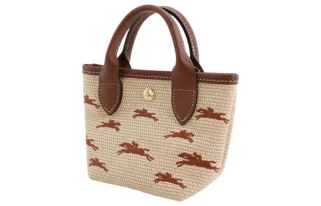 LONGCHAMP Le Panier Pliage Logo