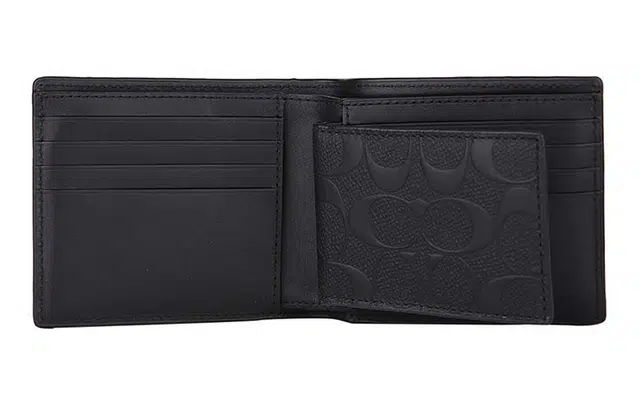 COACH 3 IN 1 Wallet Black
