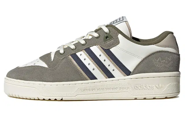 adidas Rivalry Low Grey Green White