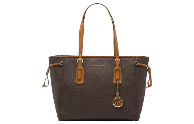 MICHAEL KORS MK Voyager Logo Tote