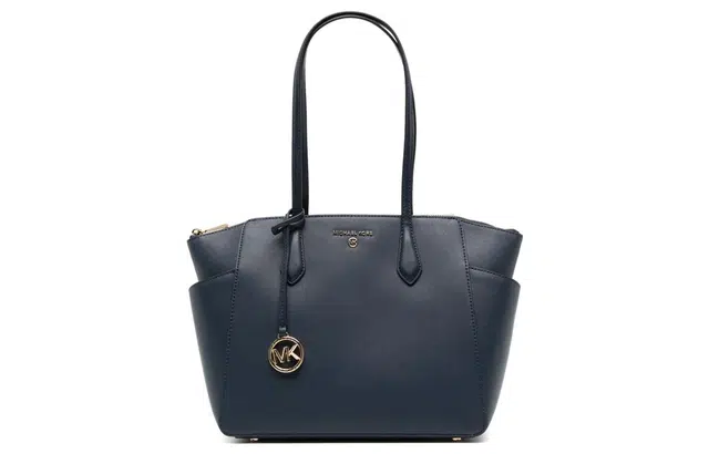 Michael Kors Leather Shoulder Bag Blue