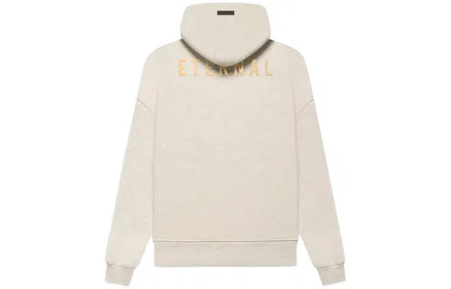 Fear of God SS23 ETERNAL Fleece Hoodie Light Oatmeal