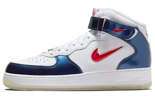 Nike Air Force 1 QS University Red Midnight Navy