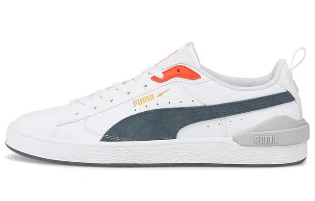 PUMA Suede Bloc White Grey Black