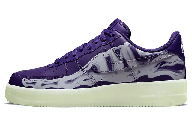 Nike Air Force 1 '07 Skeleton QS "Purple Skeleton"