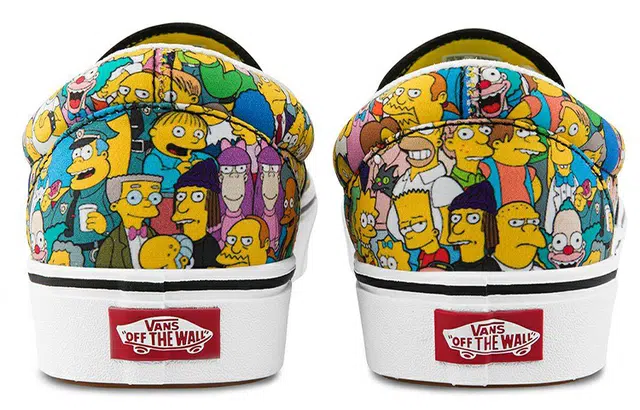 The Simpsons x Vans slip-on Pro