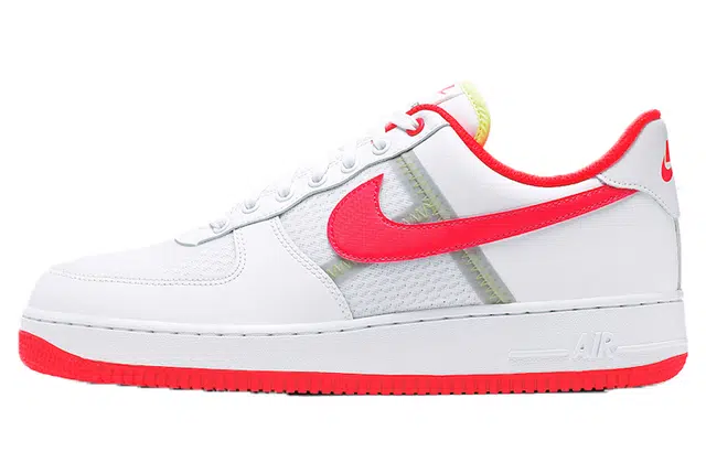 Nike Air Force 1 Low White Bright Crimson