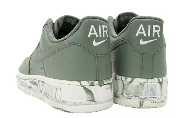 Nike Air Force 1 07 LV8 LTHR Leather Clay Green