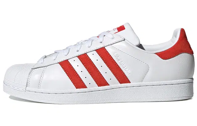 adidas Superstar White Red