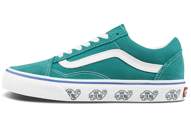 Vans Old Skool Turtle Print Green