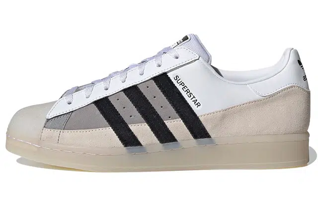 adidas Superstar White Black Brown