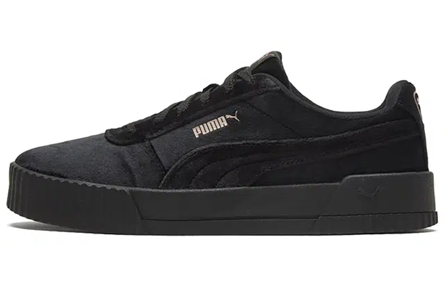 PUMA Carina Velvet Black Gold