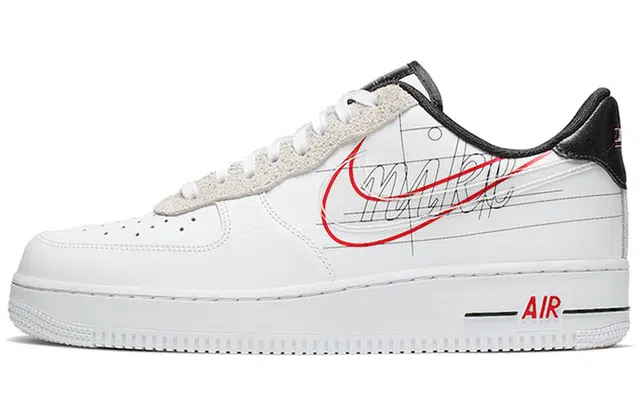 Nike Air Force 1 Script Swoosh logo