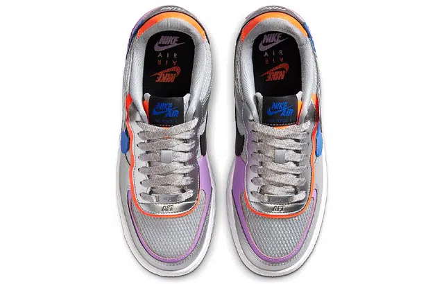 Nike Air Force 1 Shadow Metallic Silver