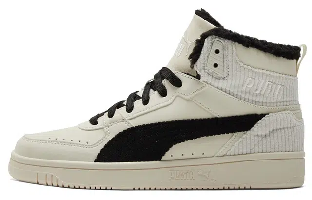 PUMA Joy Fur Corduroy Beige