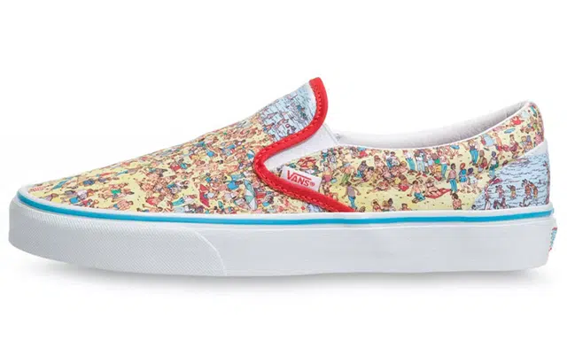 Where's Waldo x Vans slip-on