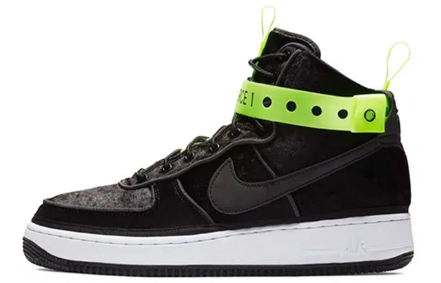 Nike Air Force 1 High Black Yellow Japan Exclusive