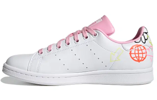 adidas Stan Smith White Pink Yellow