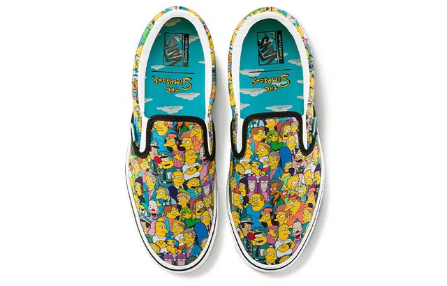 The Simpsons x Vans slip-on Pro