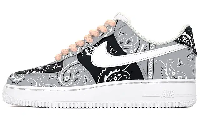 Nike Air Force 1 Low 07 Black White Grey
